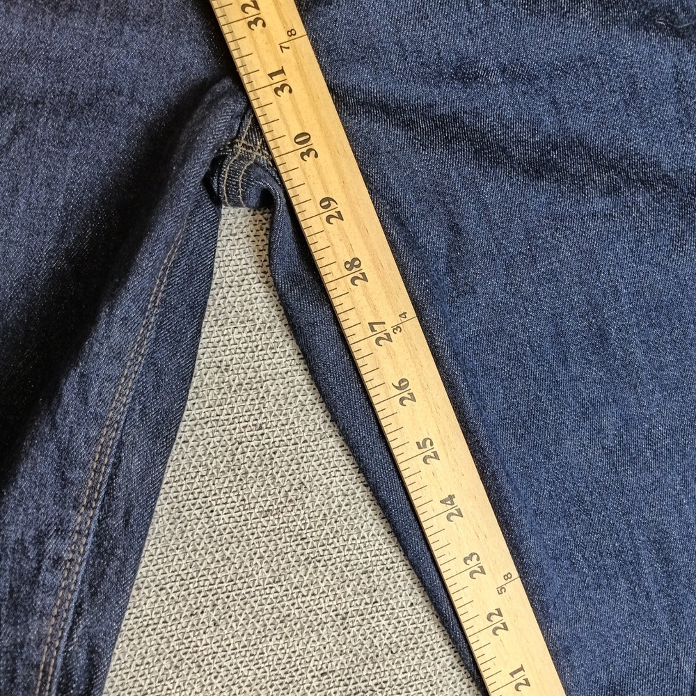 Paige High Rise Manhattan Jeans Women 26 Dark Wash Excellent Bootcut Stretch - Picture 8 of 9
